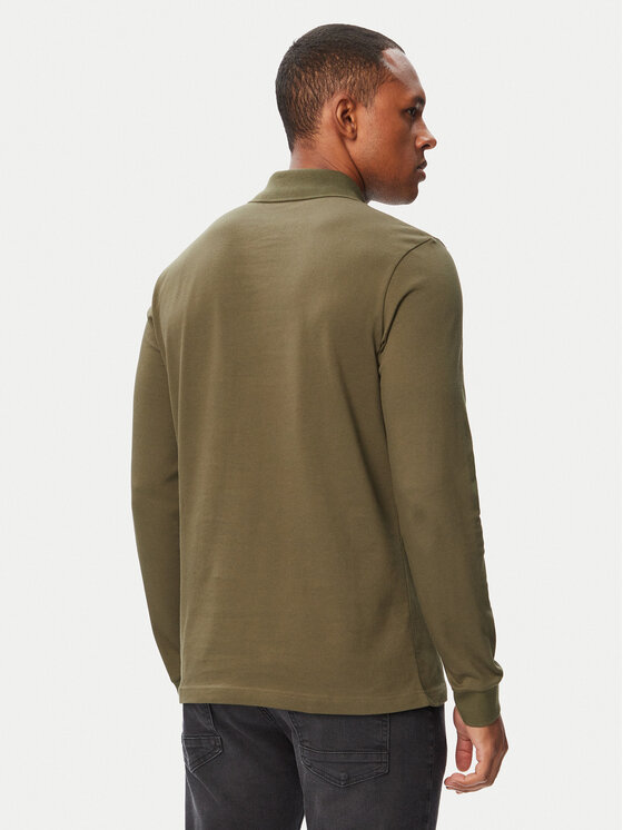 BOSS BOSS Polo majica Passerby 50507704 Khaki Slim Fit