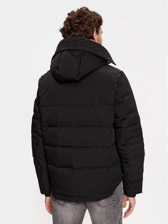 Tommy Hilfiger Tommy Hilfiger Зимно яке Rockie MW0MW32790 Черен Regular Fit