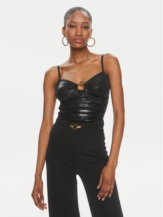 Just Cavalli Just Cavalli Body 76PAM214 Fekete Skinny Fit