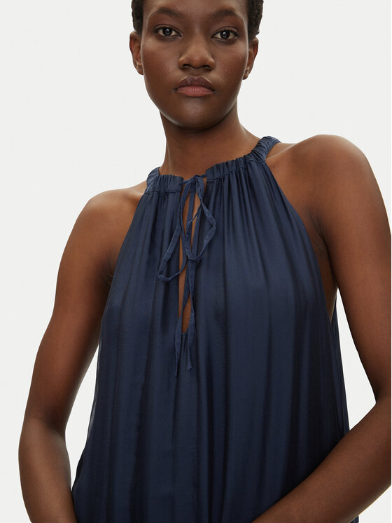 Bomboogie Bomboogie Ljetna haljina AW8993TSET5 Tamnoplava Relaxed Fit