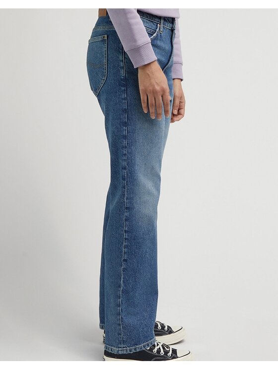 Lee Lee Jeansy Rider Classic Niebieski Relaxed Fit