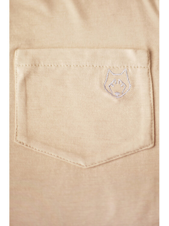 LaLupa LaLupa Bluzka LA022 Brązowy Comfortable Fit
