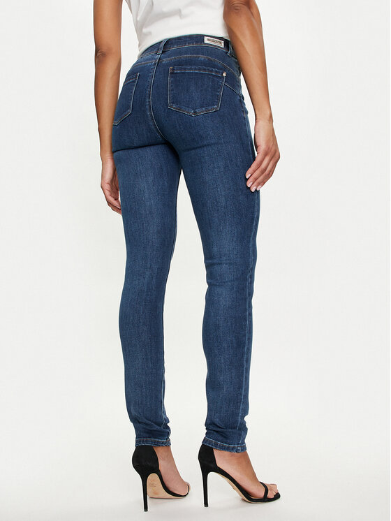 Morgan Morgan Traperice 201-POM.P Tamnoplava Slim Fit