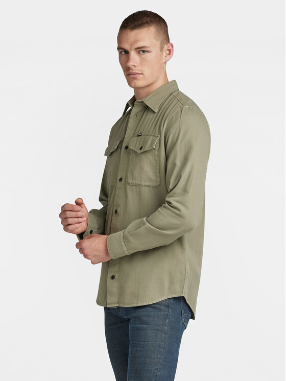 G-Star Raw G-Star Raw Košulja Marine D24963-D454 Zelena Slim Fit