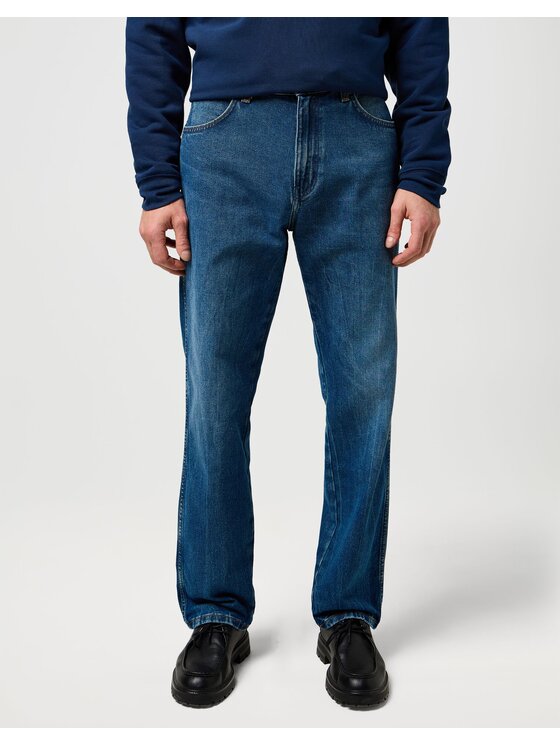 Wrangler Wrangler Jeans 112370955 Blu Straight Leg
