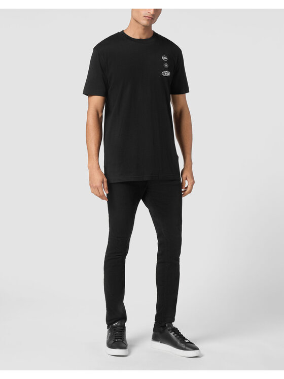 PHILIPP PLEIN PHILIPP PLEIN T-Shirt 21185 Černá Regular Fit