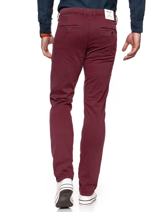 Mustang Mustang Pantaloni chino CLASSIC CHINO Rosso Regular Fit
