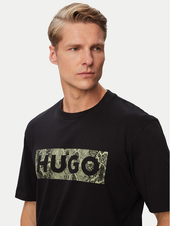 HUGO HUGO T-shirt Nerpient 50566041 Crna Regular Fit