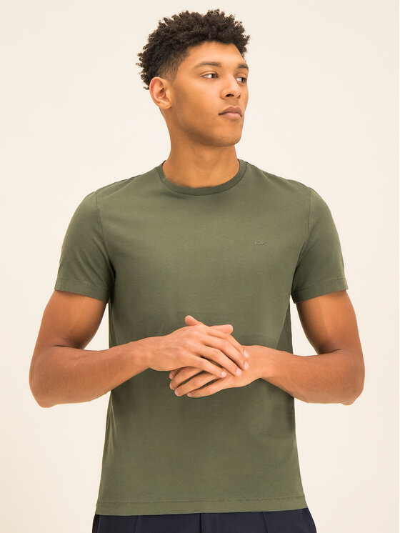 michael kors t shirt olive