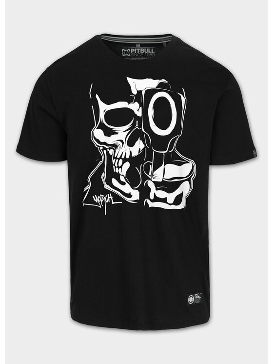 PITBULL PITBULL T-Shirt JUAREZ Czarny Regular Fit
