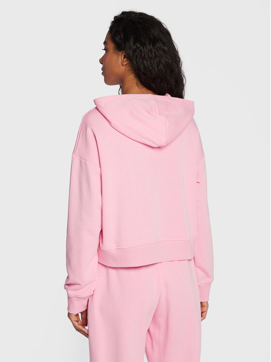 New Balance New Balance Суитшърт Essentials WT23512 Розов Relaxed Fit