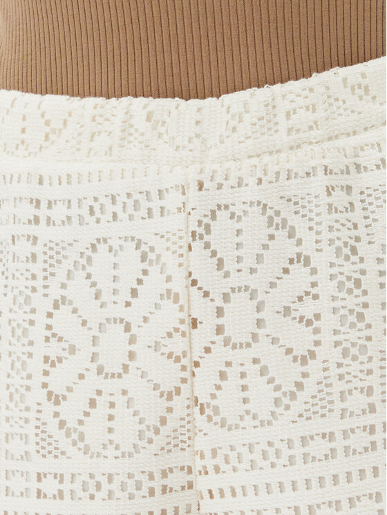 Vila Vila Pantaloncini di tessuto Merinda 14105213 Beige Regular Fit