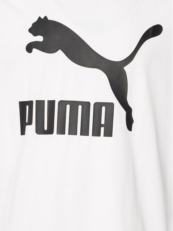 Puma Puma T-Shirt Classics Logo 530088 Weiß Regular Fit