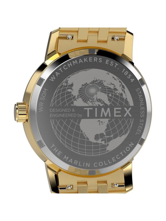 Timex Timex Zegarek TW2Y47700 Złoty