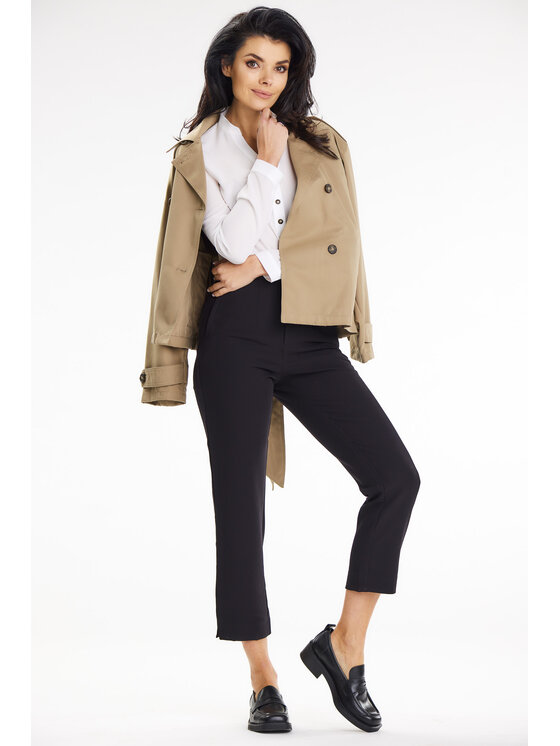 Awama Awama Koszula A649 Biały Basic Fit