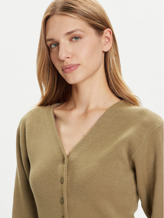 Vero Moda Vero Moda Kardigan Saba 10334777 Zielony Regular Fit