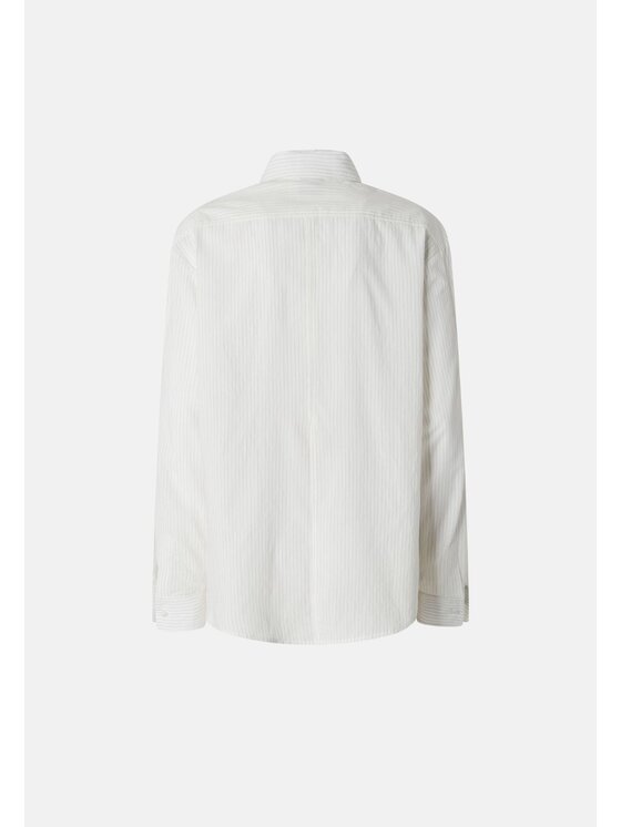 PINKO Pinko Koszula COREA CAMICIA BASTONETTO TINTO FLUIDO Biały Regular Fit