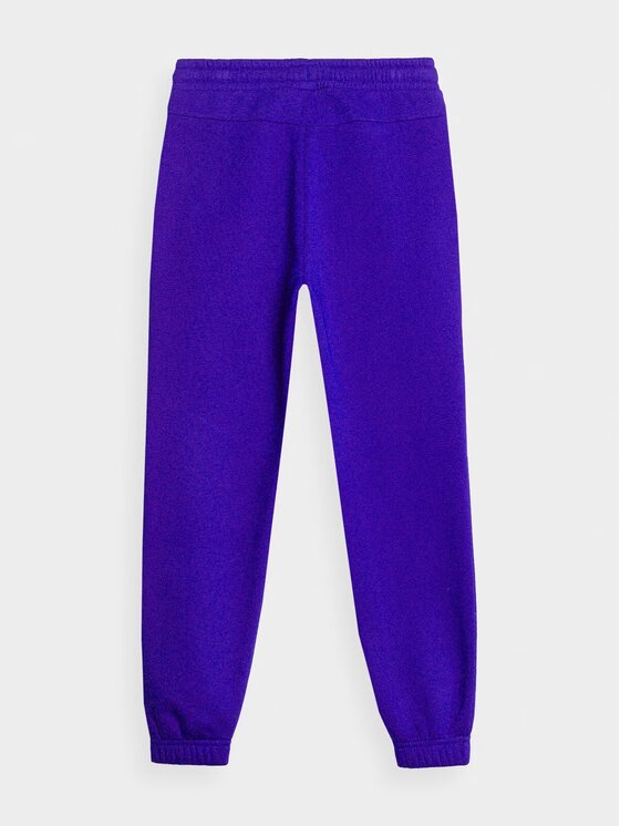 4F 4F Pantaloni da tuta 4FJRAW23TTROM680-36S Blu Regular Fit