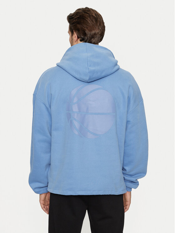 K1X K1X Pulóver Hoodie 60210137 Kék Regular Fit