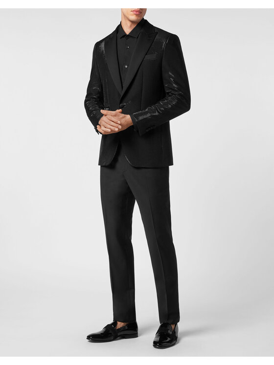 PHILIPP PLEIN PHILIPP PLEIN Sako 583 Čierna Fitted Fit