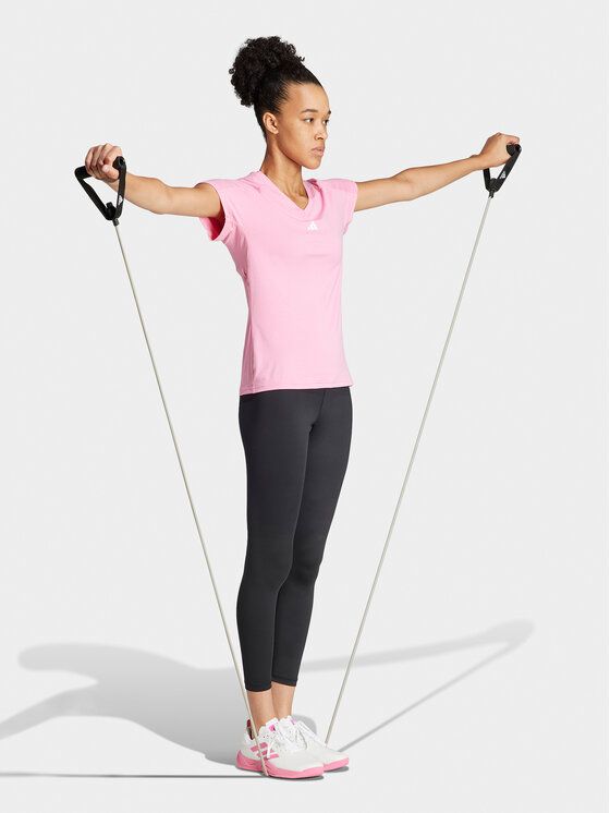 adidas adidas Technisches T-Shirt Train Essentials IS3963 Rosa Slim Fit