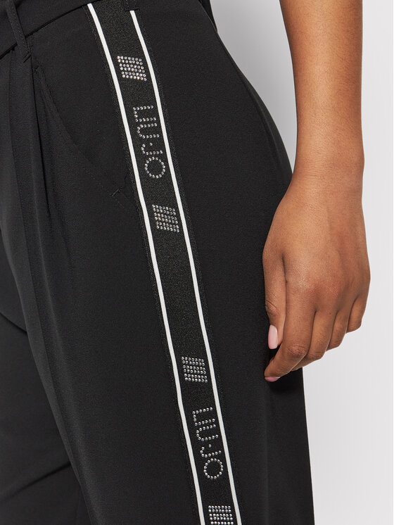 Liu Jo Liu Jo Штани з тканини TA2213 T8423 Чорний Regular Fit