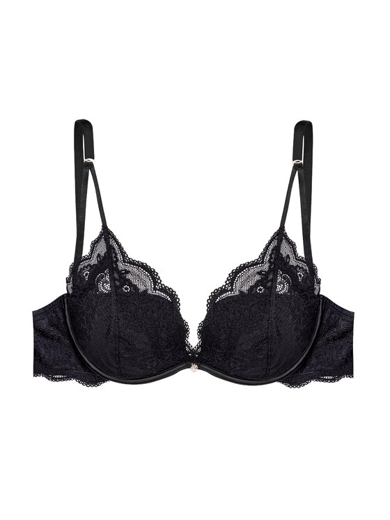Esotiq Esotiq Biustonosz push-up 40149 Czarny