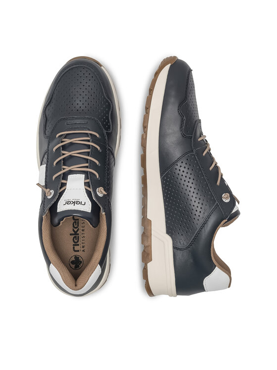 Rieker Rieker Sneakersy 15108-14 Niebieski