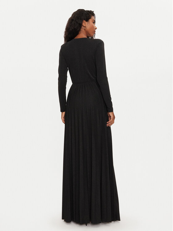 Fracomina Fracomina Abito da sera FQ24WD3011W576Q7 Nero Regular Fit