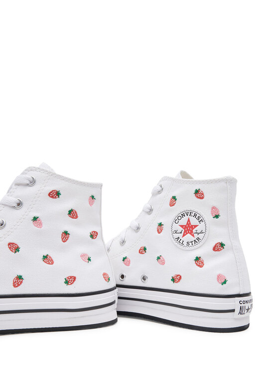 Converse Converse Plátěnky Chuck Taylor Eva Lift Platform A14925C Bílá