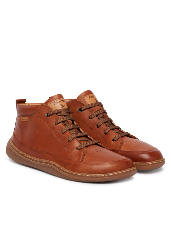 Pikolinos Pikolinos Kotníková obuv Aranjuez U9F-8055C1 Hnědá