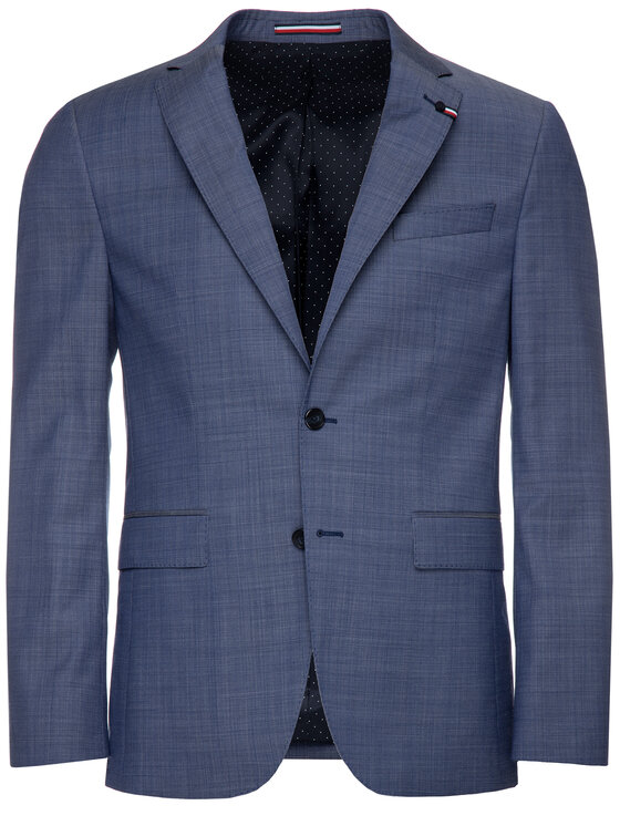 Tommy Hilfiger Tailored Sakko TT0TT05493 Dunkelblau Regular Fit 