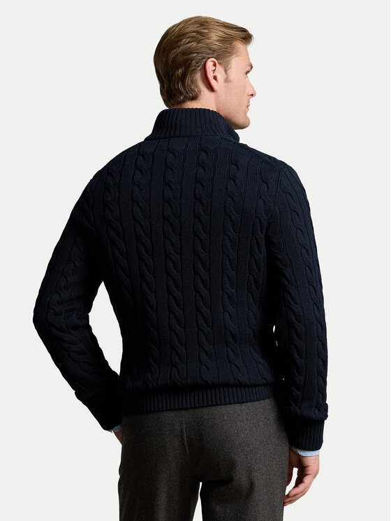 Polo Ralph Lauren Polo Ralph Lauren Svetr 710810841001 Tmavomodrá Regular Fit