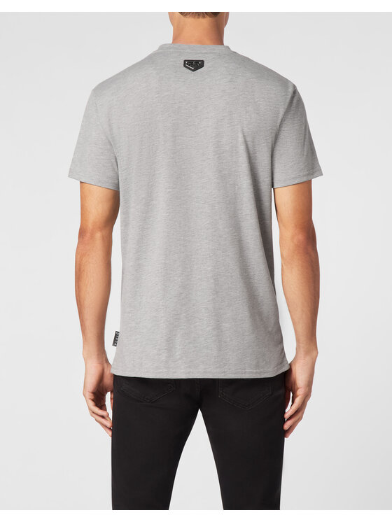 PHILIPP PLEIN PHILIPP PLEIN Tričko 9419 Sivá Regular Fit