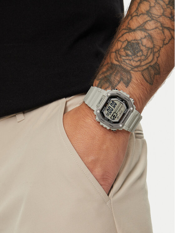 Casio Casio Zegarek MWD-110H-8AVEF Biały