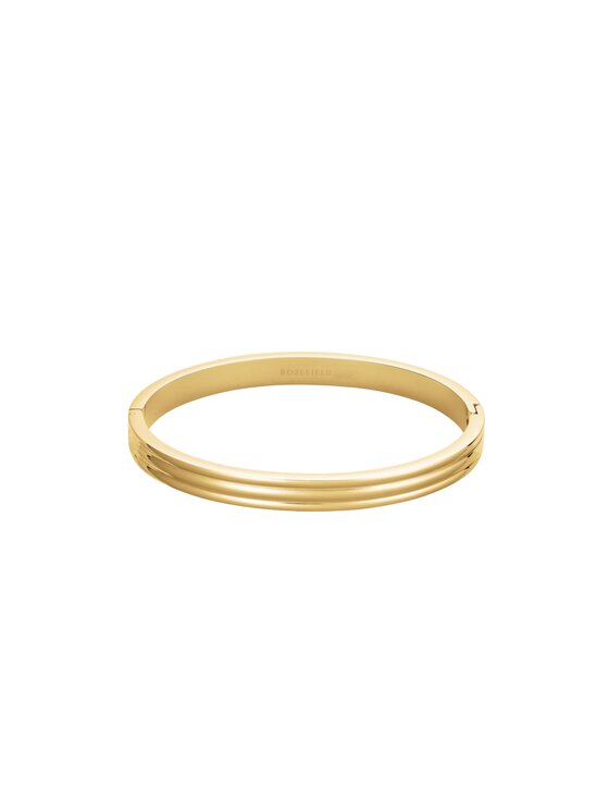 Rosefield Rosefield Bransoletka Bangle Collection Złoty