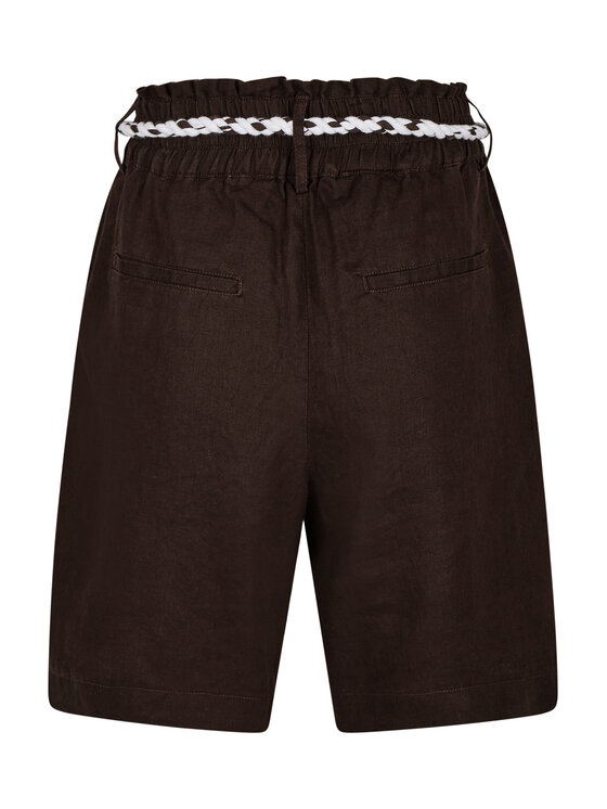 Marc Aurel Marc Aurel Šortky z materiálu 1628 1001 91694 Hnědá Regular Fit