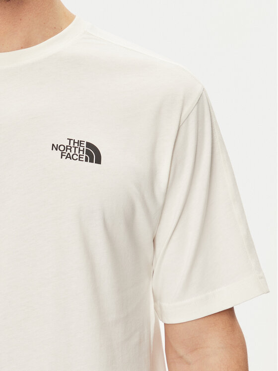 The North Face The North Face Tricou NF0A880R Écru Regular Fit