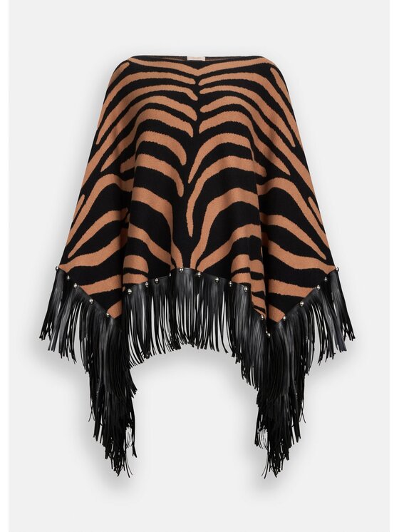 Liu Jo Liu Jo Poncho 2F5053M030009Z83 Beige Regular Fit