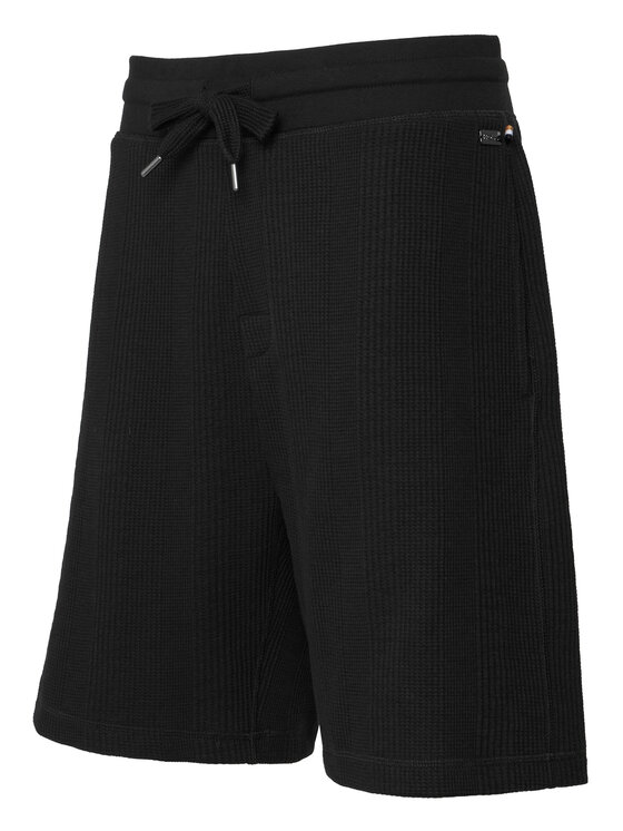 BOSS BOSS Спортивні шорти Structure 50540581 Чорний Regular Fit