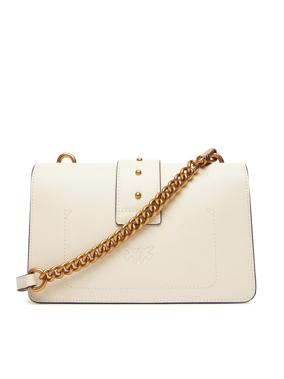 PINKO PINKO Torebka Love One Mini ST.CL Al 25-26 PLTT 105856 A0F1 Biały