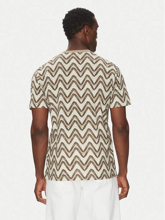 Liu Jo Liu Jo T-särk QA5161 J7734 Pruun Regular Fit