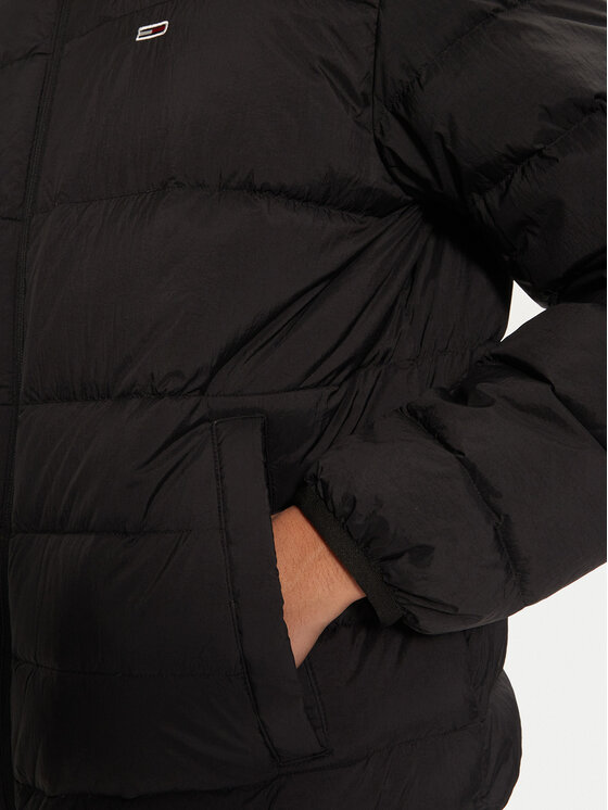 Tommy Jeans Tommy Jeans Daunenjacke DM0DM20686 Schwarz Regular Fit