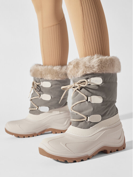 CMP Bottes de neige Nietos Low 3Q78956 Beige