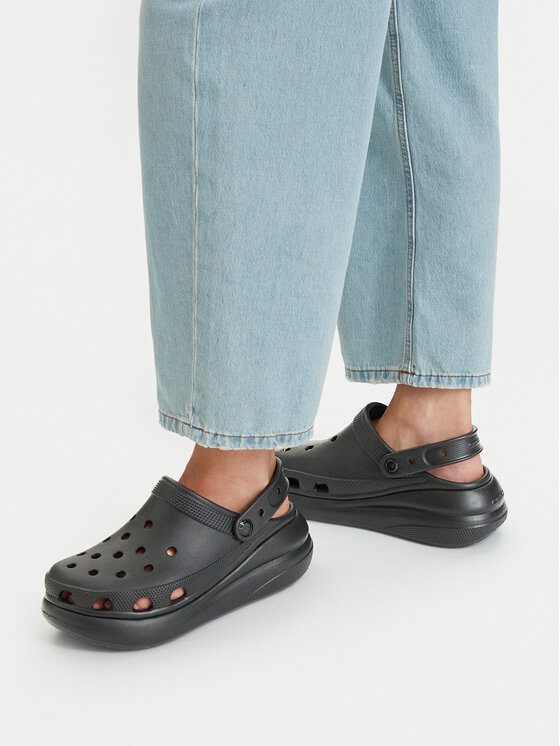 Crocs Crocs Nazouváky Classic Crush Clog 207521 Černá
