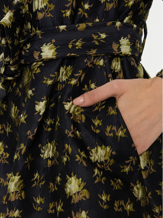 Custommade Custommade Sukienka koktajlowa Lynett 999442460 Czarny Regular Fit