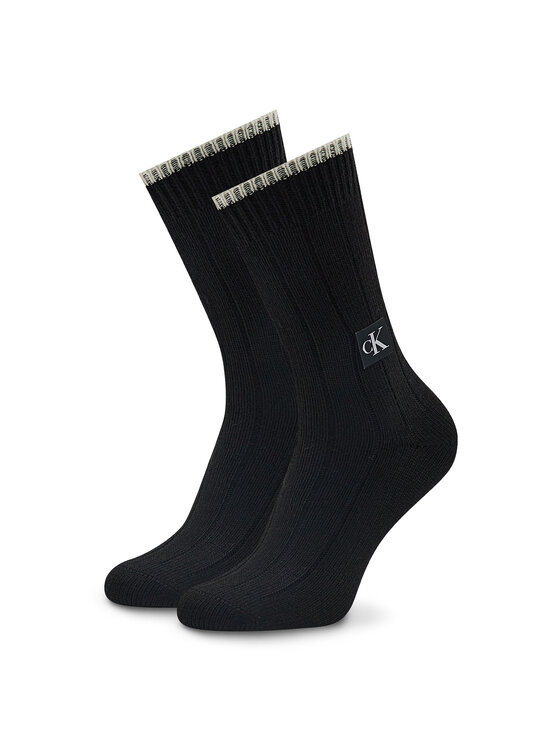 Calvin Klein Jeans Чорапи дълги мъжки 701219838 Черен
