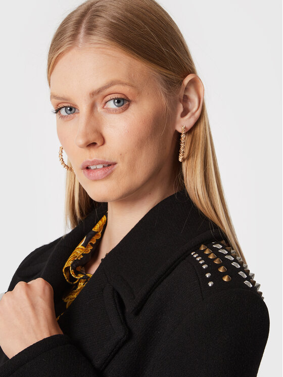 PINKO Pinko Wollmantel Clarinda 1G17Z7 Y7DY Schwarz Regular Fit