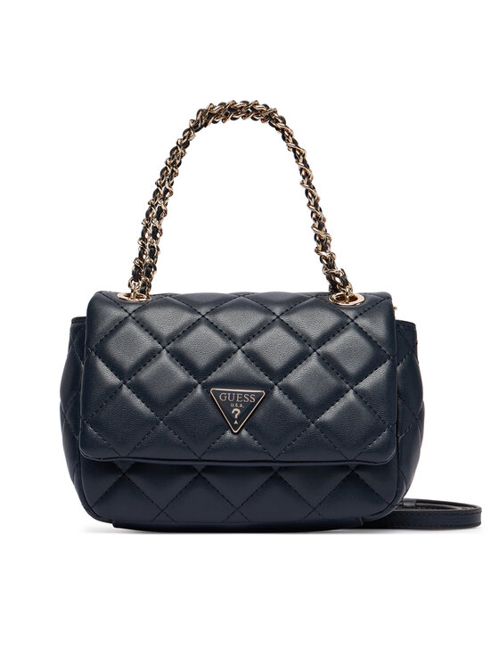 Guess Guess Τσάντα Juliet Mini HWQG24 56740 Σκούρο μπλε