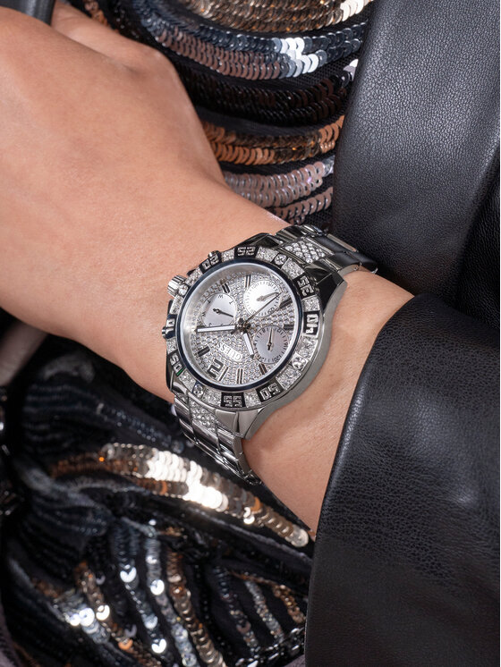 Guess Guess Uhr GW0771L1 Silberfarben